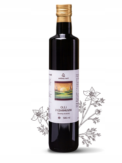 Čierny olej stlačený za studena 500 ml
