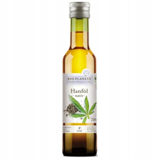 Konopný olej Panenská konope 250ml Bio Planete EKO