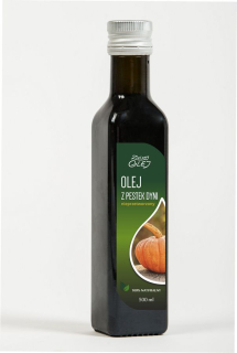 Tekvicový olej 500ml NEFINOVANÝ čerstvý!