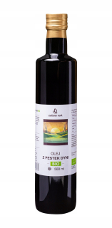 Ekologický tekvicový olej studený-blotovaný 500ml