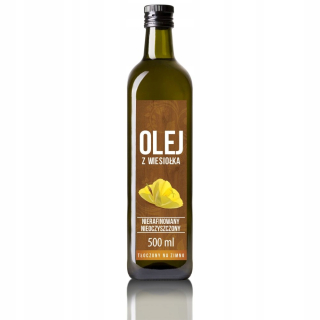 Pupalkový olej studený 500ml Vitafarm