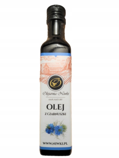 Čierny olej v tvare chladu 250ml