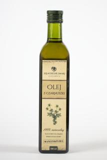 Čierny olej stlačený za studena 500ml