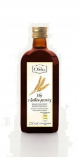 Olej z pšeničných klíčkov, lisovaný za studena 250 ml
