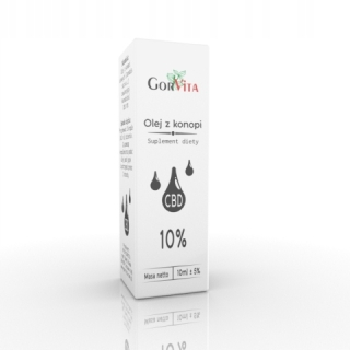CBD - Konopný olej CBD 10% 10 ml