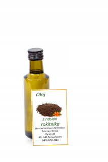 Rakytníkový olej zo semien, rakytník rešetliakový 100 ml