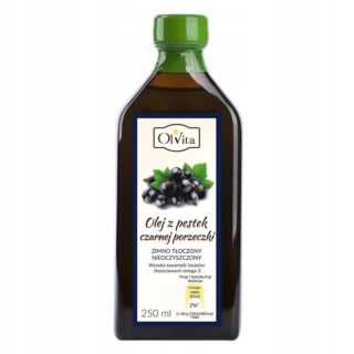 Čierny ríbezle olejový olej 250 ml olvita
