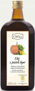 Tekvica olej 500ml | Olvita |