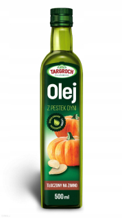 Studený tekvicový olej pre stlačené studené 0.5L TARGROG