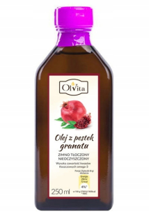 Granátový olej za studena lisované 250 ml ol'vit
