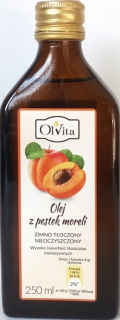 Semená s marhuľa s stlačeným za studena 250ml
