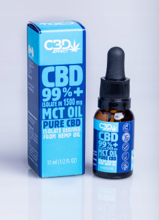 CBD - Certifikát 10% CBD Crystal Oil + MCT Oil 15 ml