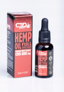 CBD - OIL 20% CBD 6000mg 30 ml Certifikovaná