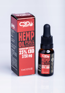 CBD - 25% CBD Full Spectrum olej 15ml certifikované