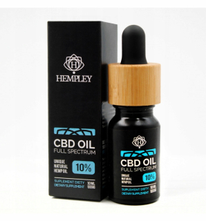 CBD - CBD olej 10% 1000mg Hempley