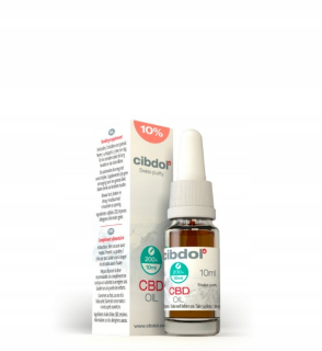 CBD - CBD olej 10% 10 ml Cibdol