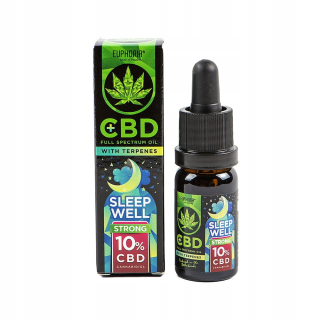 CBD - CBD OIL 10% dobre spať 10ml Euphoria