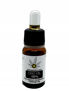 CBD - CBD OIL 15% HEMP 1500MG / 10ML CERTIFIKA