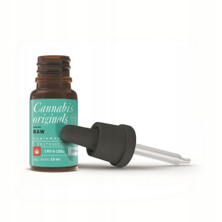 CBD - CBD CO2 Surový olej 10% 10 ml originálov kanabisu