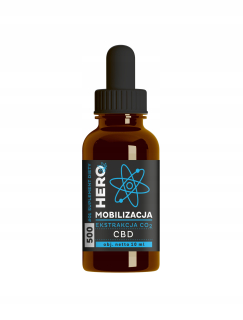 CBD - CBD olej - Hero šport mobilizácia 500mg 10ml