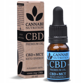 CBD - CBD + MCT Keto energie 10% 1000 mg 10 ml