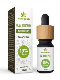 CBD - Olej CBD Natural Plus 10% 1000mg 10ml Hempking