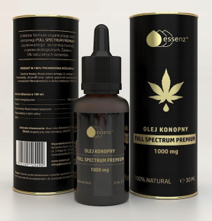 CBD - CBD Premium 1000mg 30 ml Essenza olej