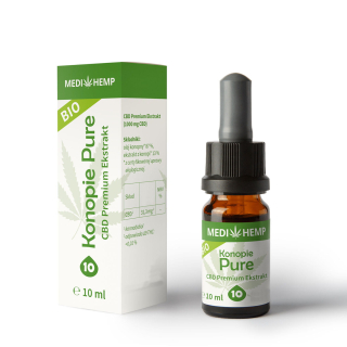 CBD - Čistý Bio Medihemp CBD olej 10% 10 ml
