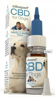 CBD - CBD olej pre psa 4% 10ml certifikované a istý