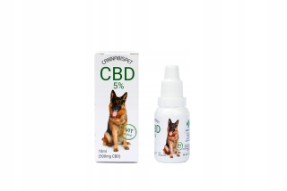 CBD - CBD olej pre zvieratá 10 ml 5% 500 mg 10 ml