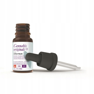 CBD - CBG CO2 olej 5% 10 ml Cannabis originálov spektrum