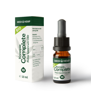 CBD - Compled medihemp olej 10% CBD