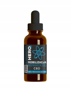 CBD - Olej Hero Mobilizácia CBD 30 ml 1500 Všeobecné
