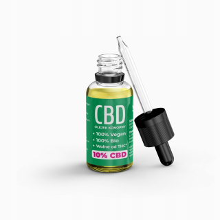 CBD - Konopný olej 10% 10 ml CBD