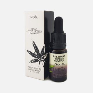 CBD - CBD lov olej 10% extraktu 1000mg konopný olej