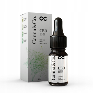 CBD - CBD lov olej 15% 1500mg 10 ml certifikované