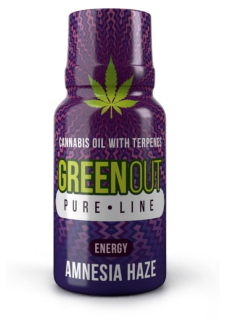 CBD - Konopný olej GREENOUT PURE Amnesia HAZE CBD THC