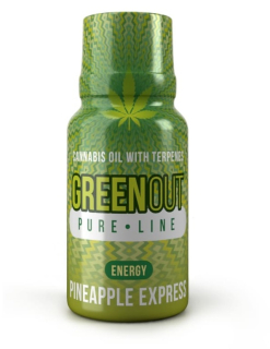 CBD - Konopný olej Greenout Čistý Ananás CBD THC
