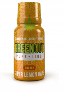 CBD - Konopný olej GREENOUT SUPER LEMON HAZE CBD THC