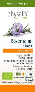 Éterický olej. Lekársky rozmarín. BIO 10ml