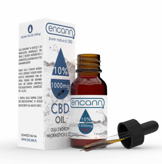 CBD - Konopný olej 10% ENCANN CBD 10 ml EXTRAKCIA CO2