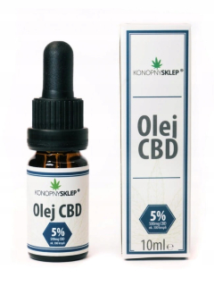 CBD - HAPE olej 5% CBD 10ml
