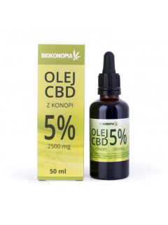 CBD - Bioconopy silice 5% CBD 50ml