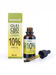 CBD - Bioconopy z CBD + CBDA 10% 30ml