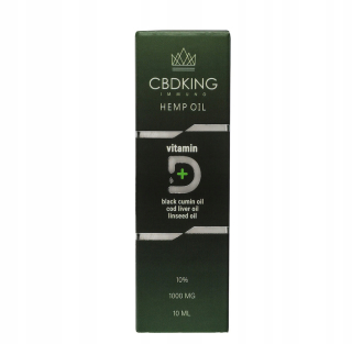 CBD - Konopný olej CBD 10% 1 000 MG NA ODOLNOSŤ SV. D