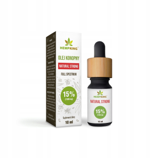 CBD - CBD konopný olej 15% 10ml Natural hempking
