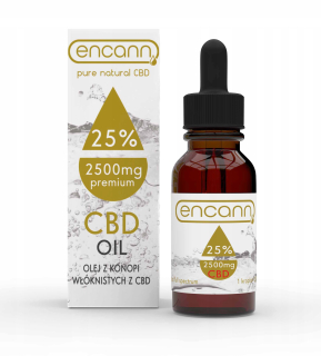 CBD - CBD konopného oleja 25% Encann 10 ml 100% kvalite