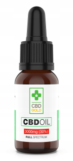 CBD - CBD konopný olej 30% 3000mg CBDGold 10ml