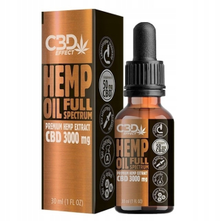 CBD - konopný olej 10% 30ml Full Spectrum CBD 3000mg
