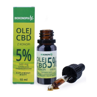 CBD - CBD konopný olej 5% 10 ml - Bioconopy